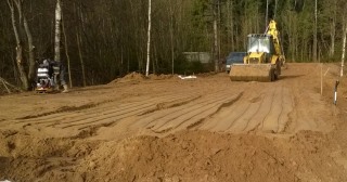 Отсыпка песком Юбилейный, цена от 207 руб.