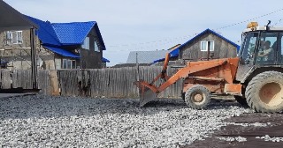 Отсыпка участка Юбилейный, цена от 207 р./куб.