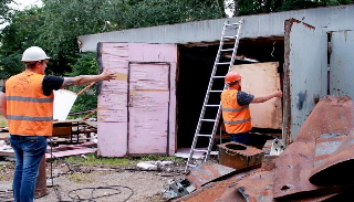 Демонтаж гаражей в юбилейном, цена от 1754 руб. – услуги под ключ от ИП Садыков В. Р.