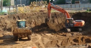 Котлован для дома Юбилейный, цена от 310 руб./м3.