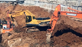 Разработка котлована экскаватором под фундамент в юбилейном — цена от 2578 руб. | ИП Садыков В. Р.
